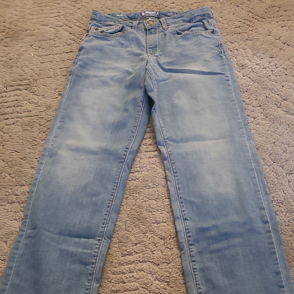 Sonoma Kids Light Blue Straight Leg Jeans Size 12